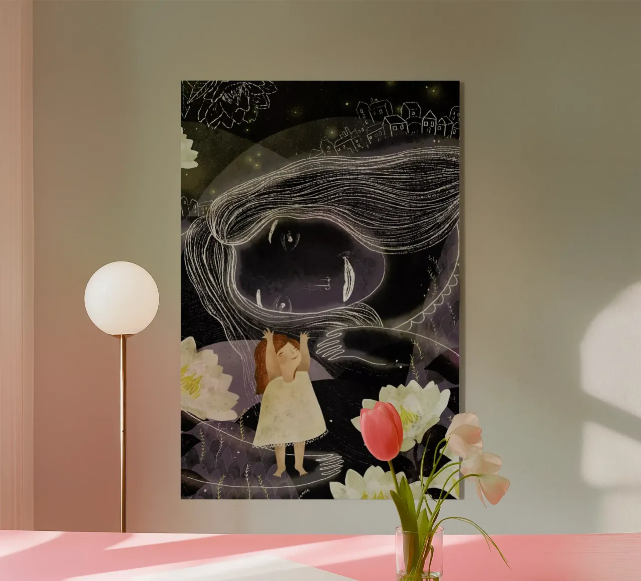 Laila plexiglass da Amalia Restrepo