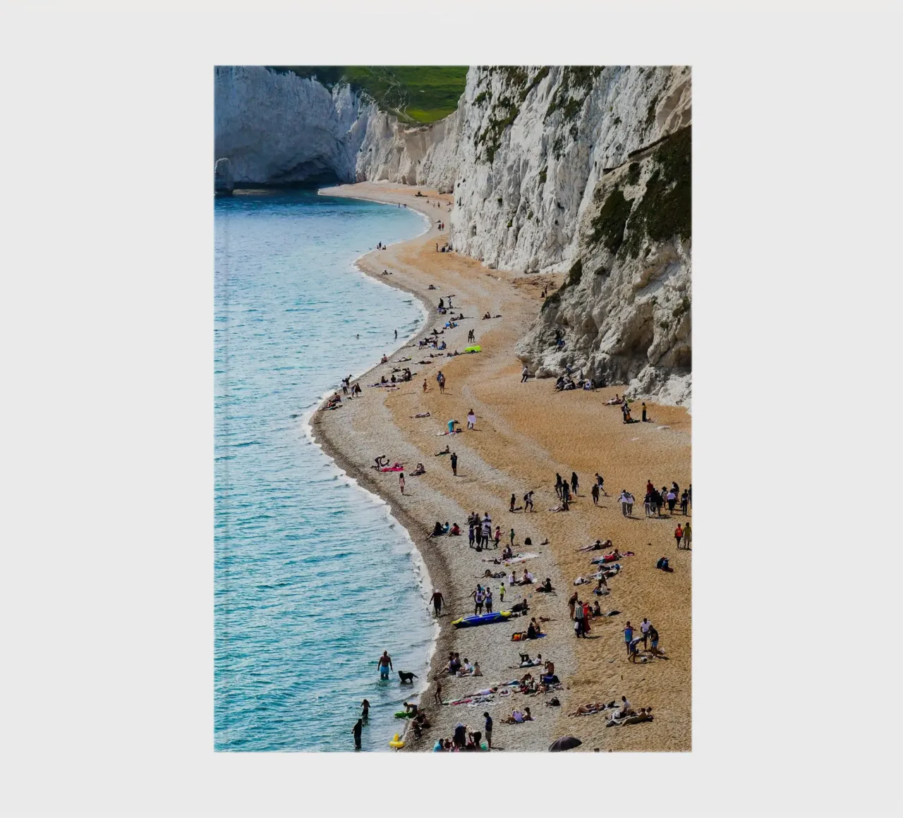 Bended Beaches notebook by Framative