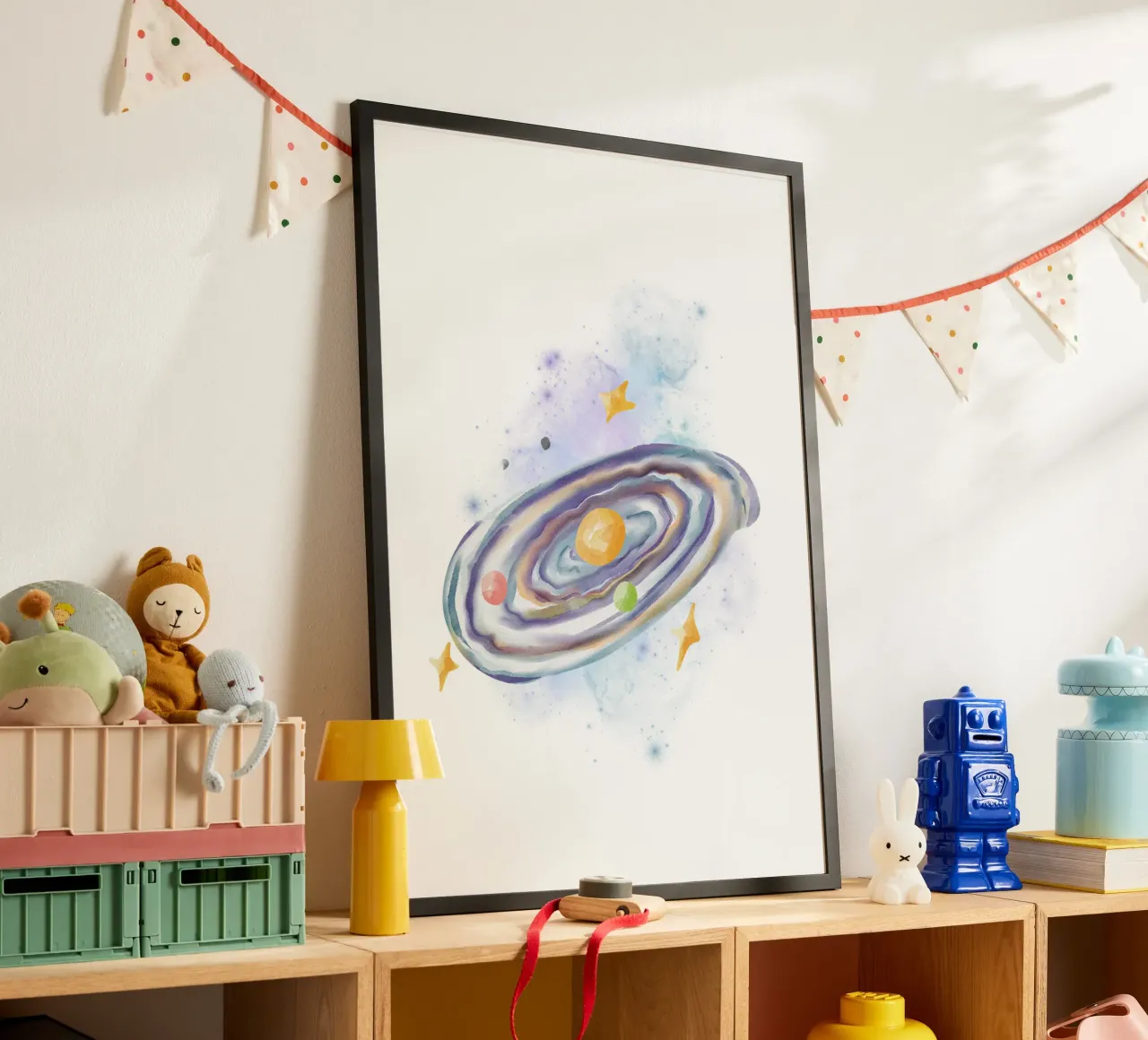 Orbit Wonder – Deine eigene Galaxie carta hahnemühle da KidzStudio