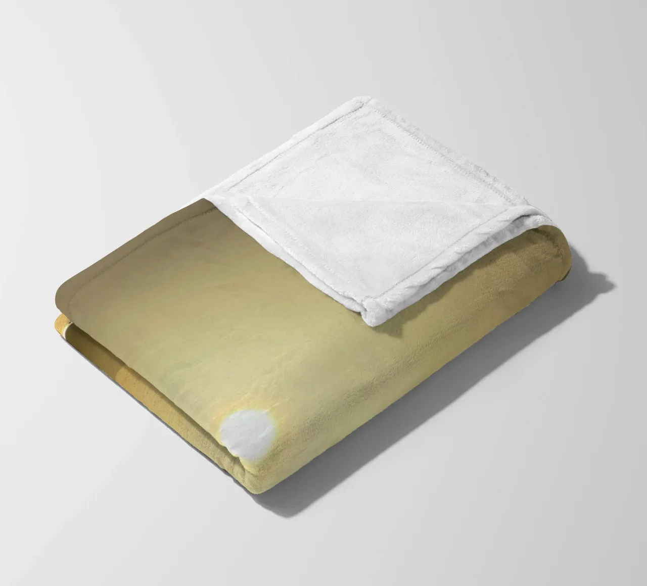 Sunrise above Corsica fleece blanket by Framative
