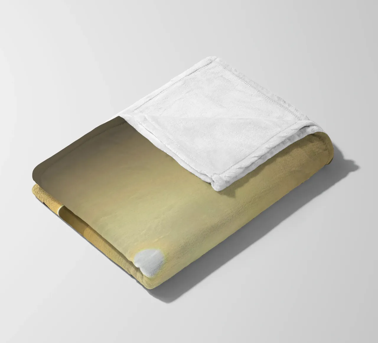 Sunrise above Corsica fleece blanket by Framative