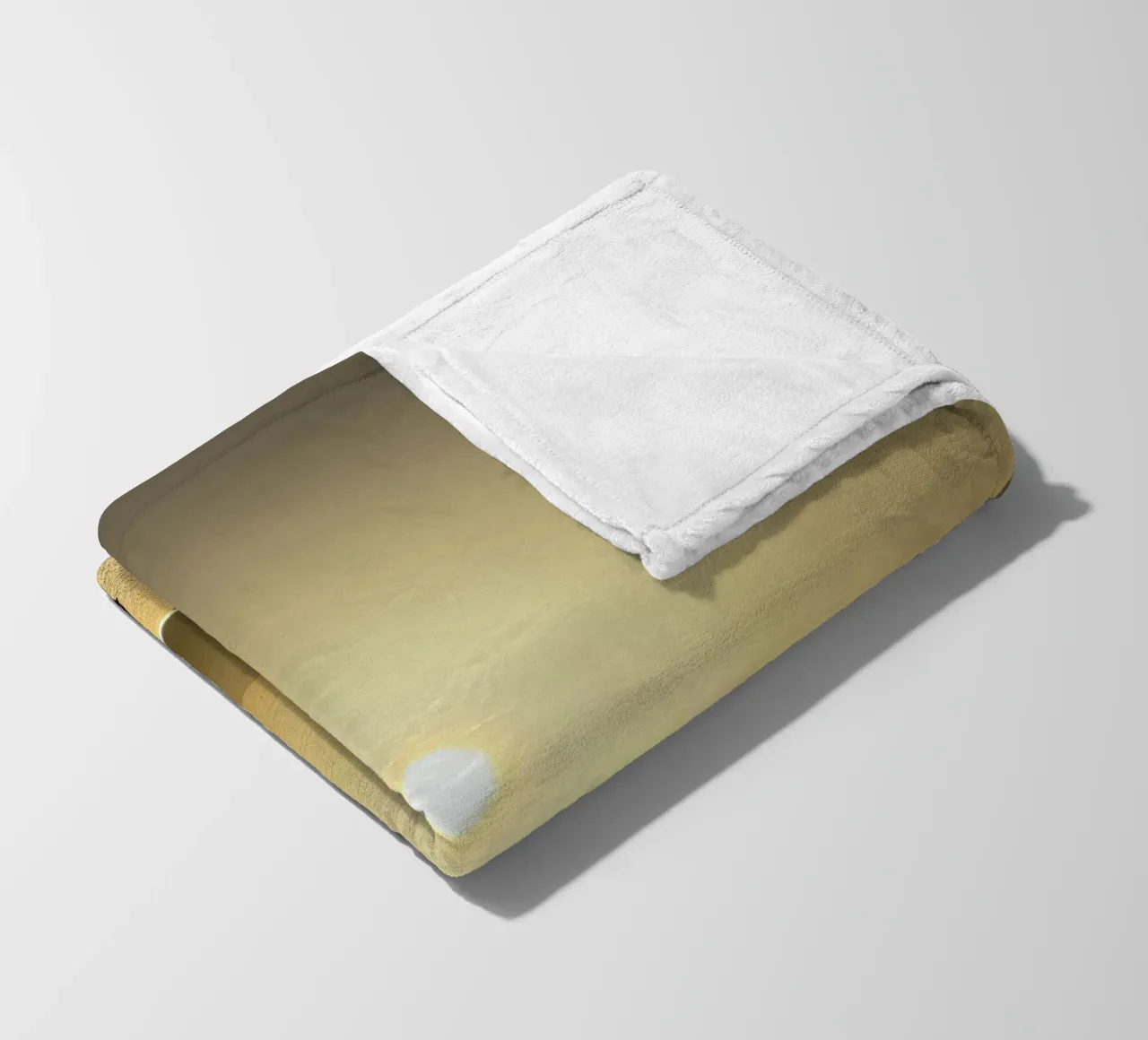 Sunrise above Corsica fleece blanket by Framative