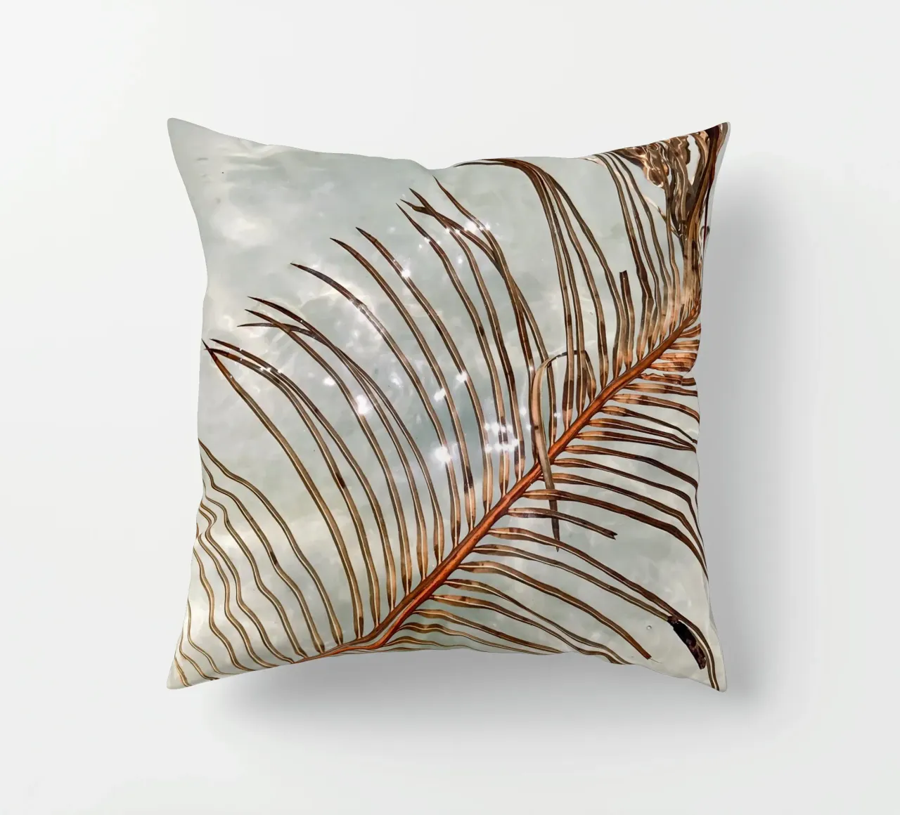 Floating Palm Leave cuscino da Framative