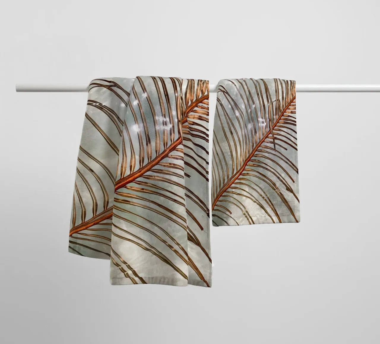 Floating Palm Leave asciugamano da bagno da Framative