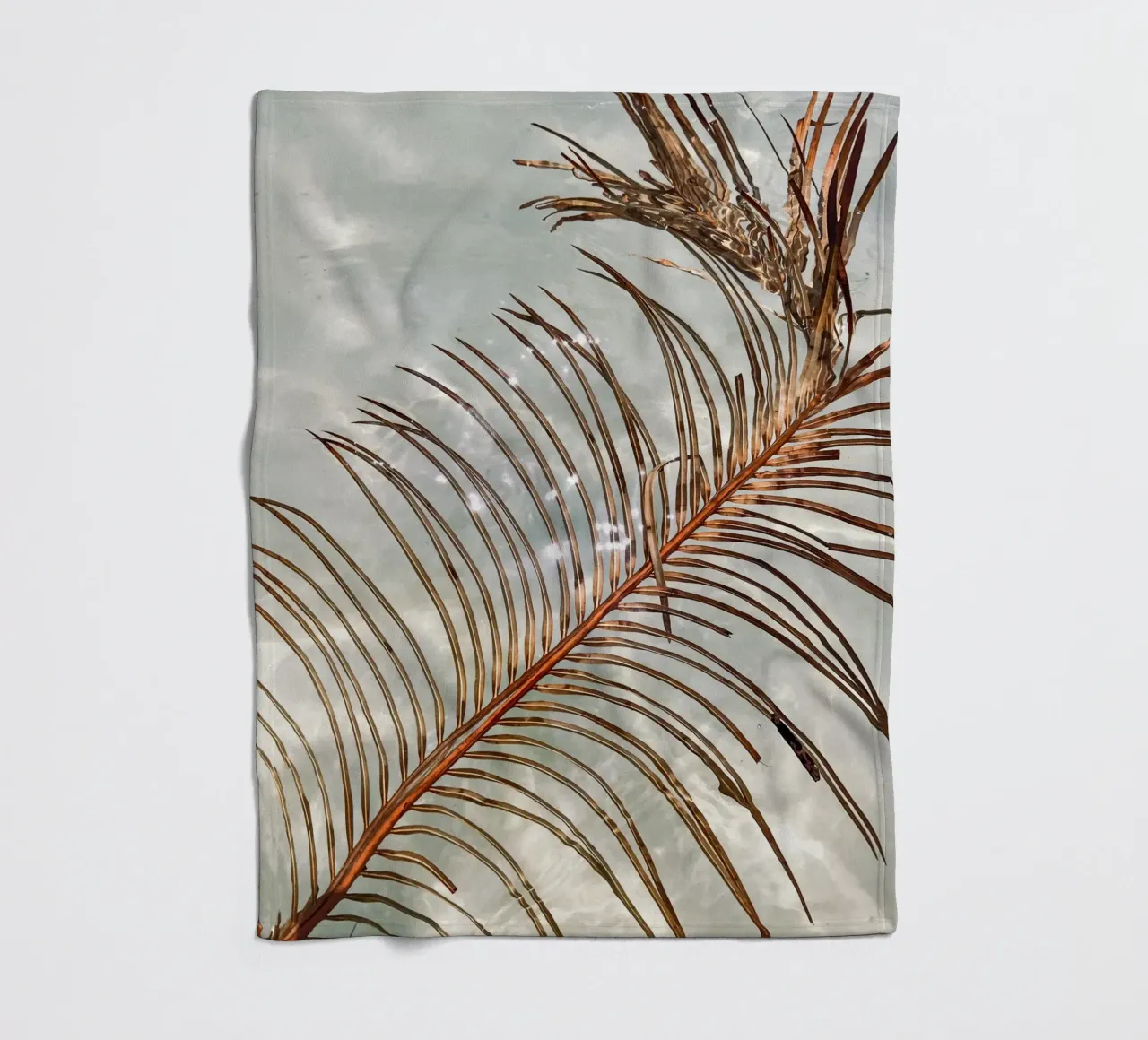 Floating Palm Leave coperta in pile da Framative