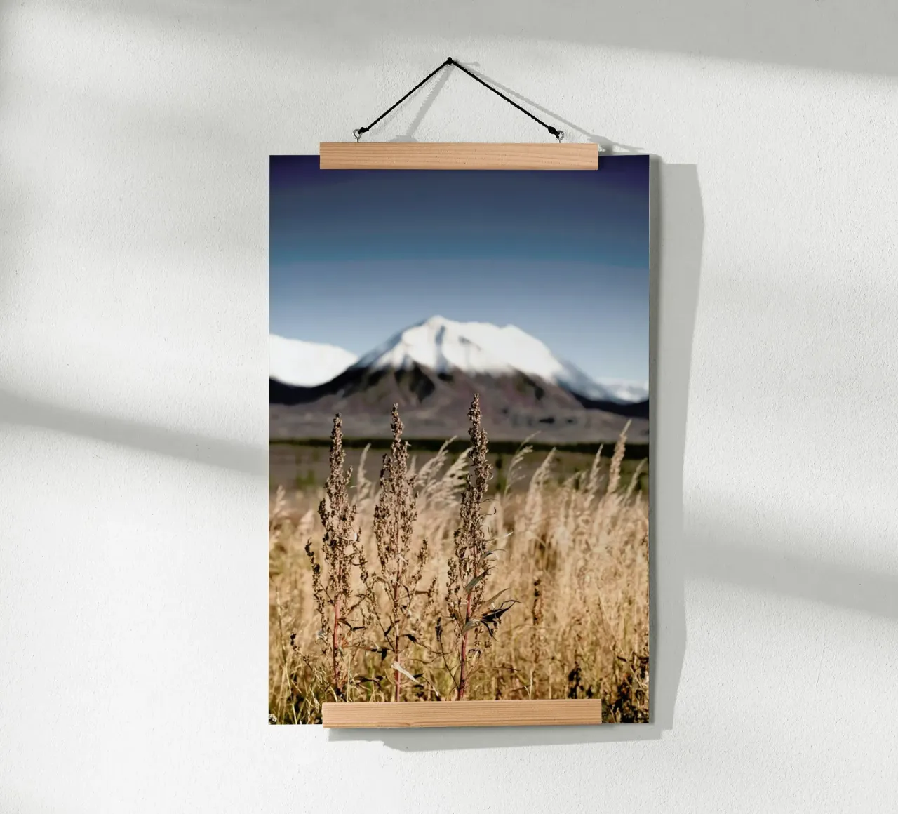Tundra poster con telaio in legno da Cordula Schaefer