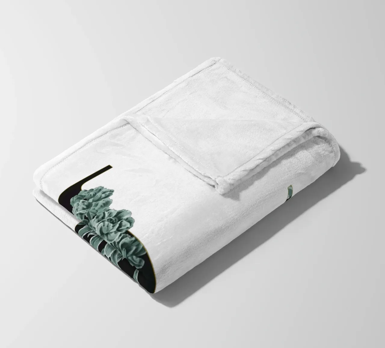 Flower Alphabet - L coperta in pile da Froilein Juno
