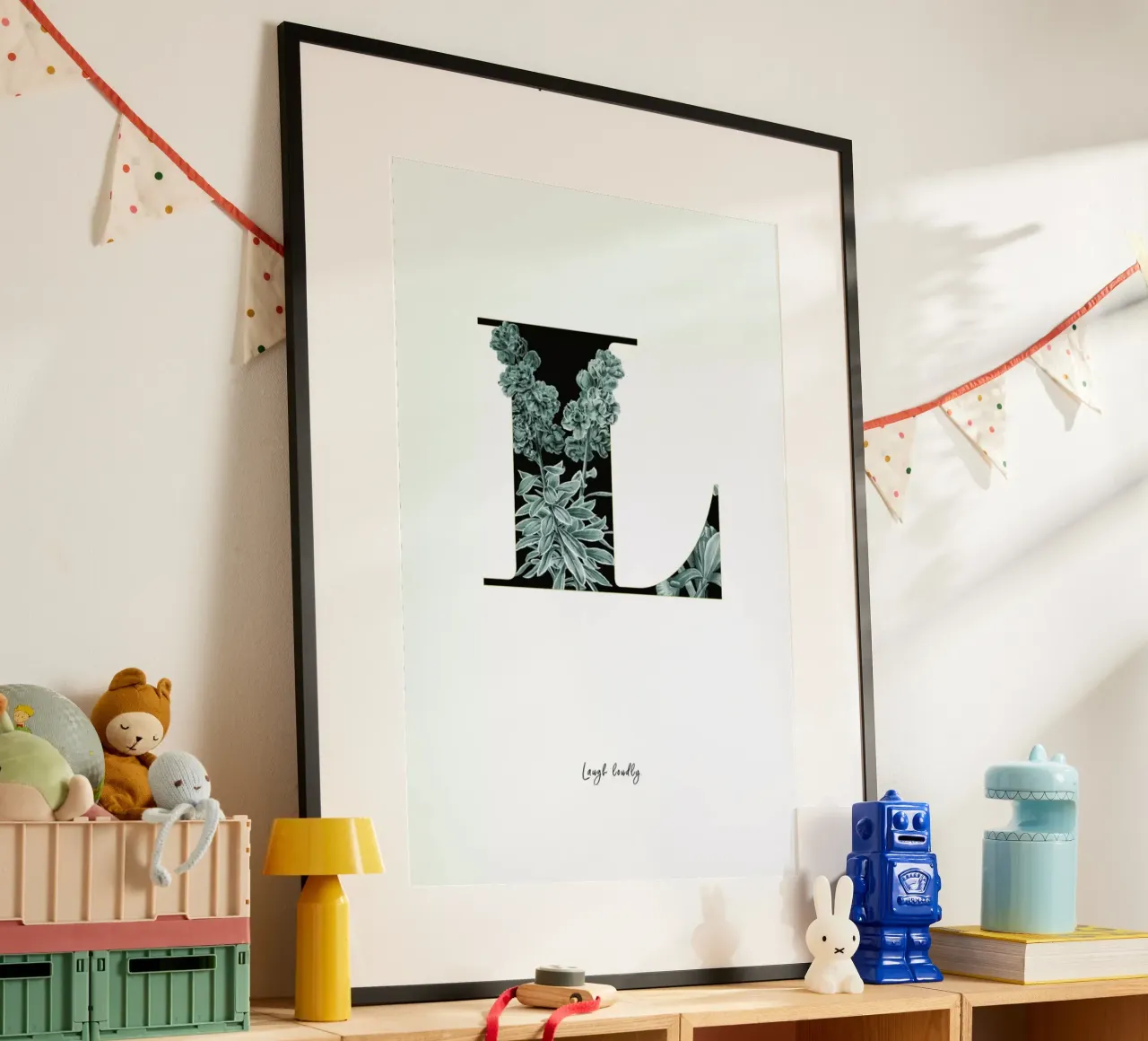 Flower Alphabet - L carta hahnemühle da Froilein Juno