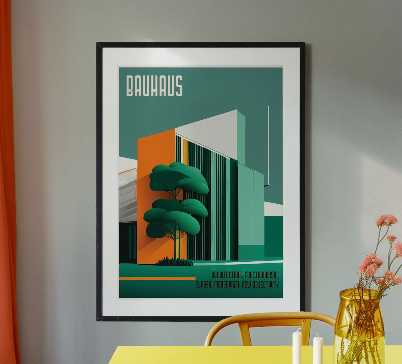 Bauhaus Modernr poster de Karraker