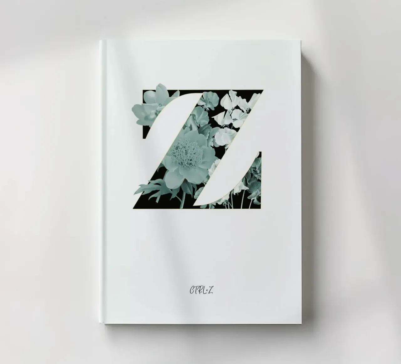Flower Alphabet - Z notebook by Froilein Juno