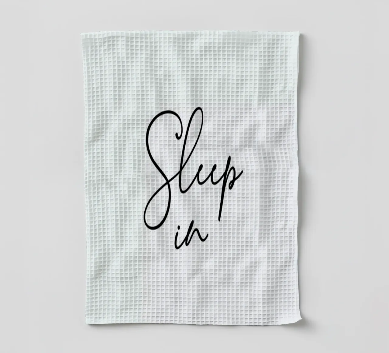 Sleep in - White canovaccio da cucina da Studio One