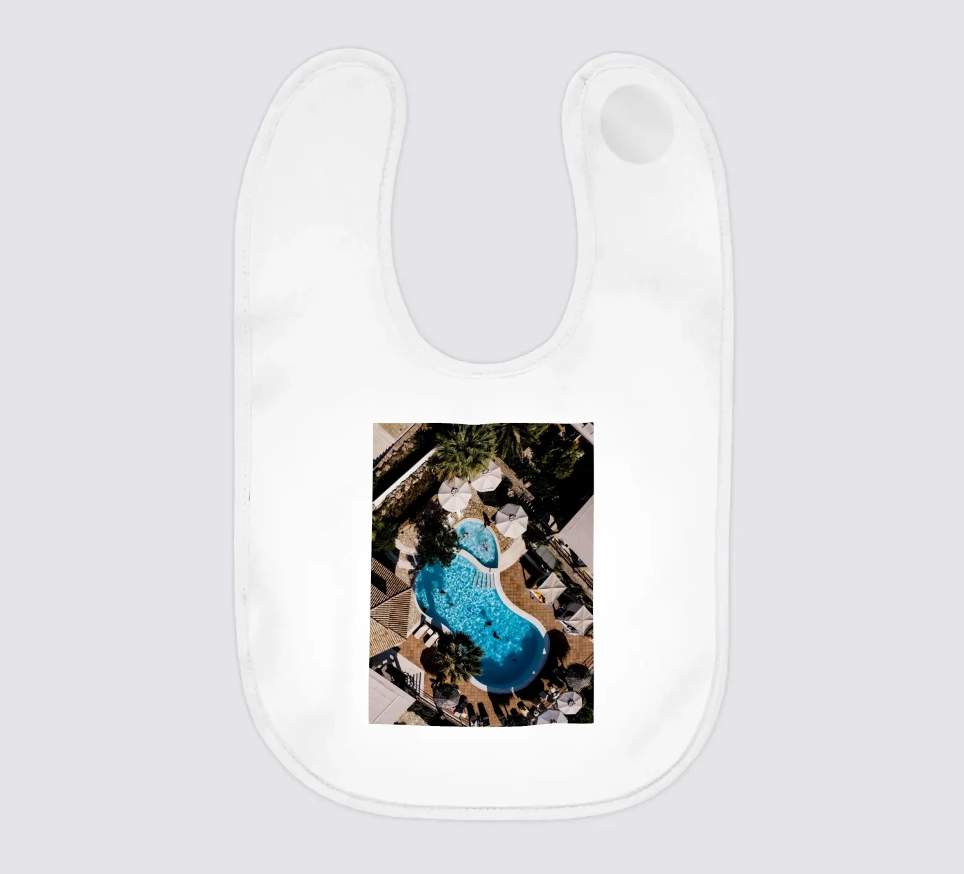 Pool Punsch baby bib by Framative