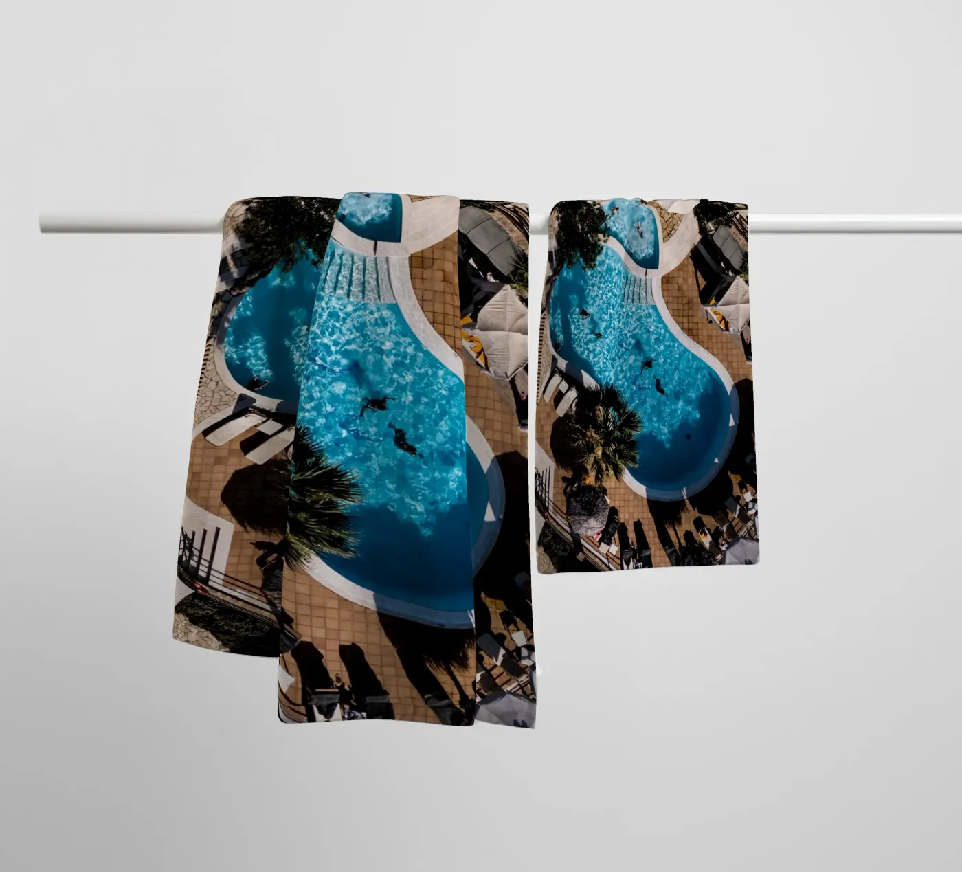 Pool Punsch badhanddoek van Framative