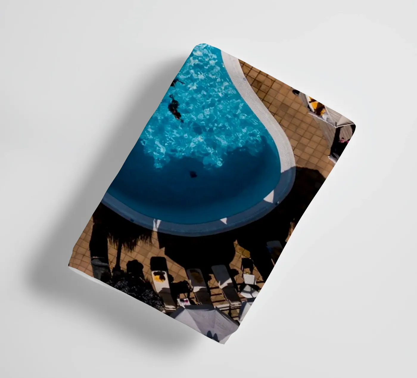 Pool Punsch badhanddoek van Framative