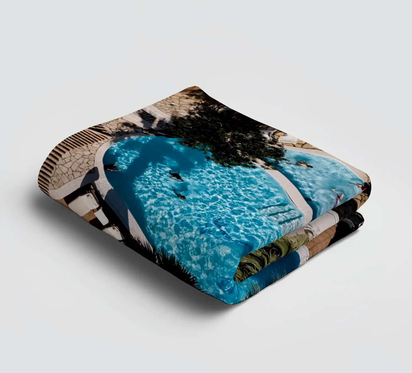 Pool Punsch badhanddoek van Framative