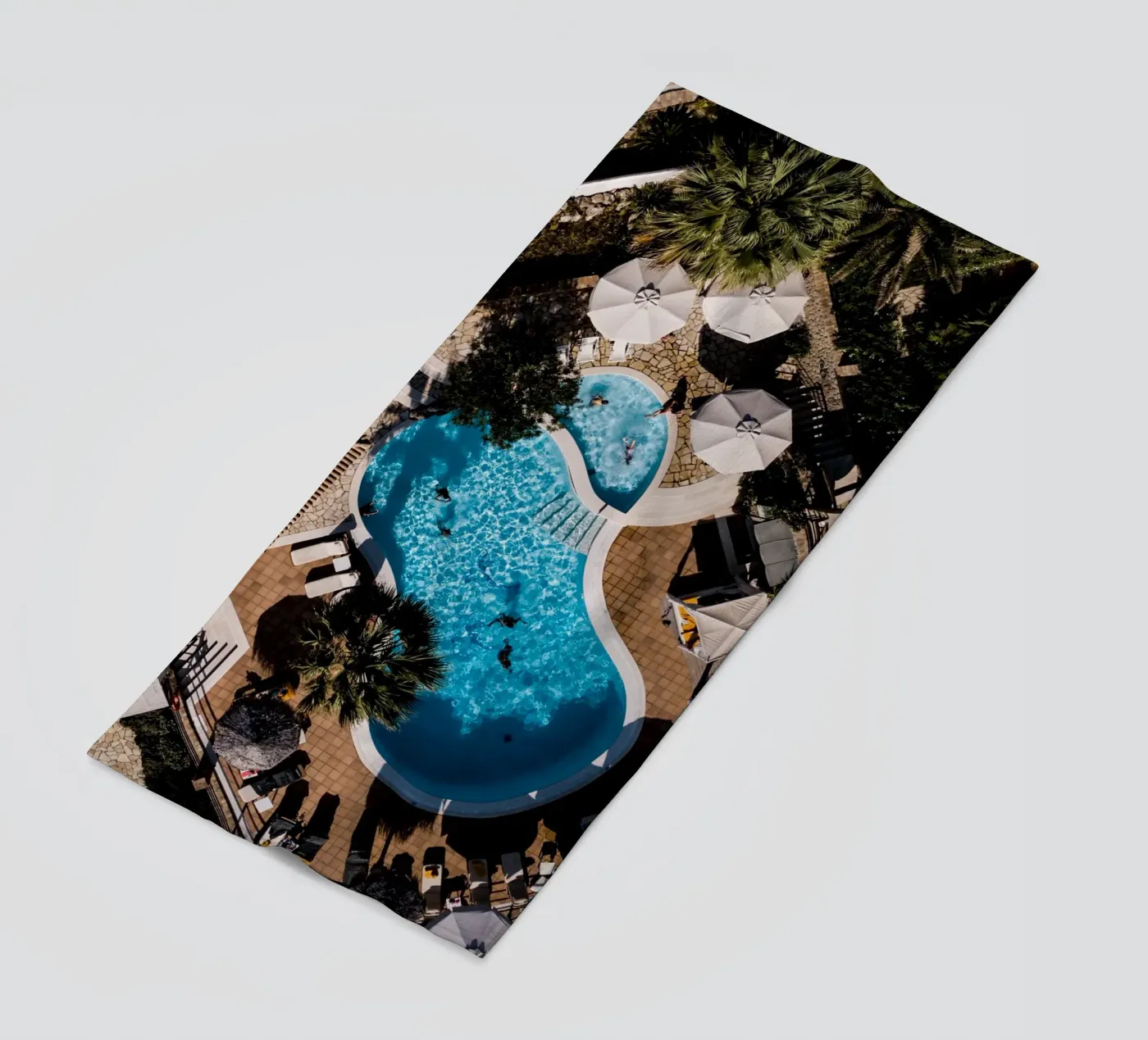 Pool Punsch beach towel by Framative