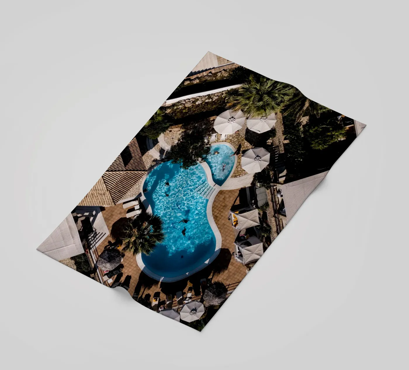 Pool Punsch beach towel by Framative