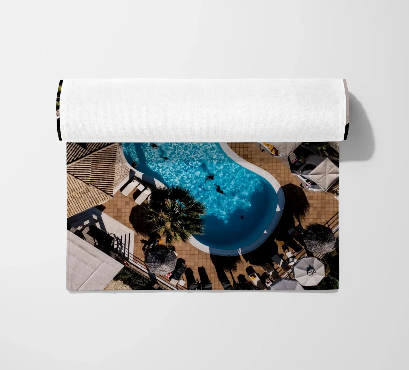 Pool Punsch beach towel by Framative