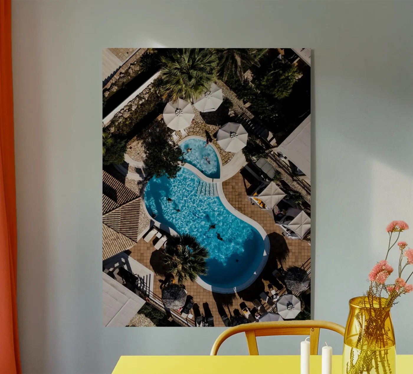 Pool Punsch Acryl-Glas von Framative