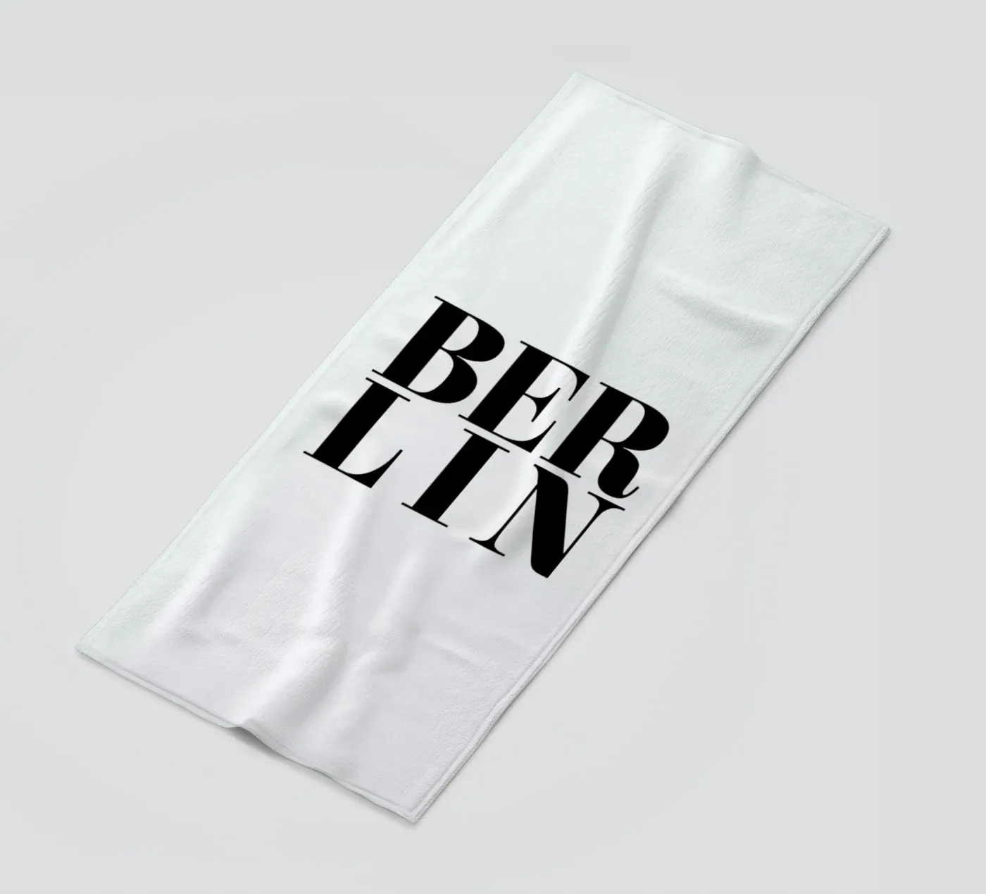 Berlin Typography telo mare da Ayleen