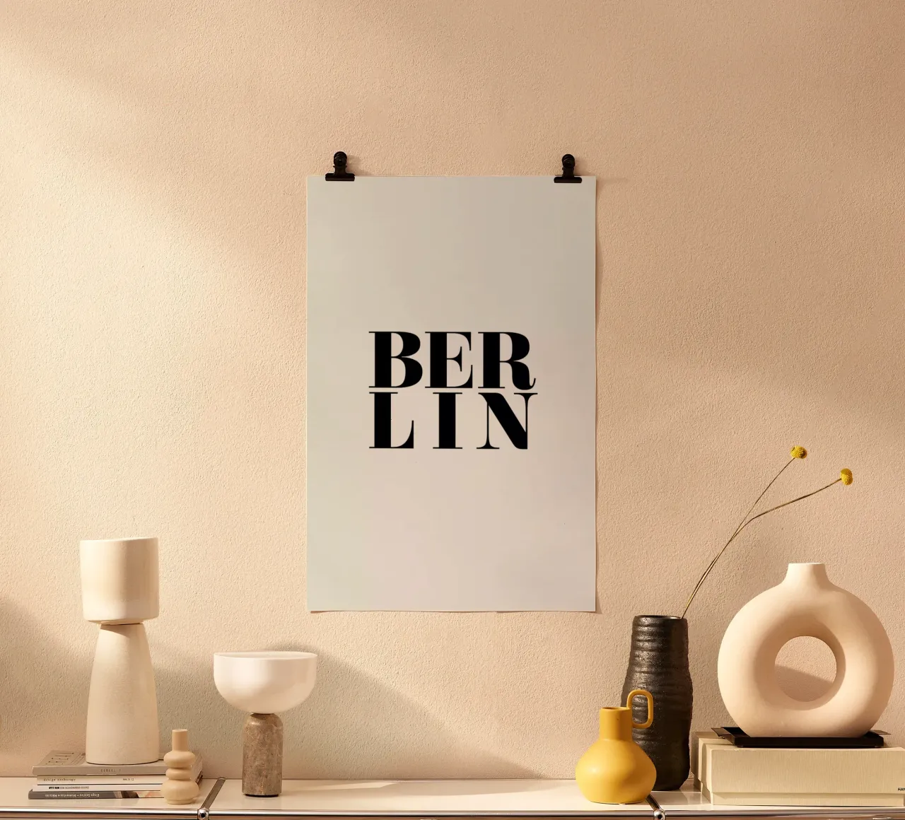 Berlin Typography poster da Ayleen