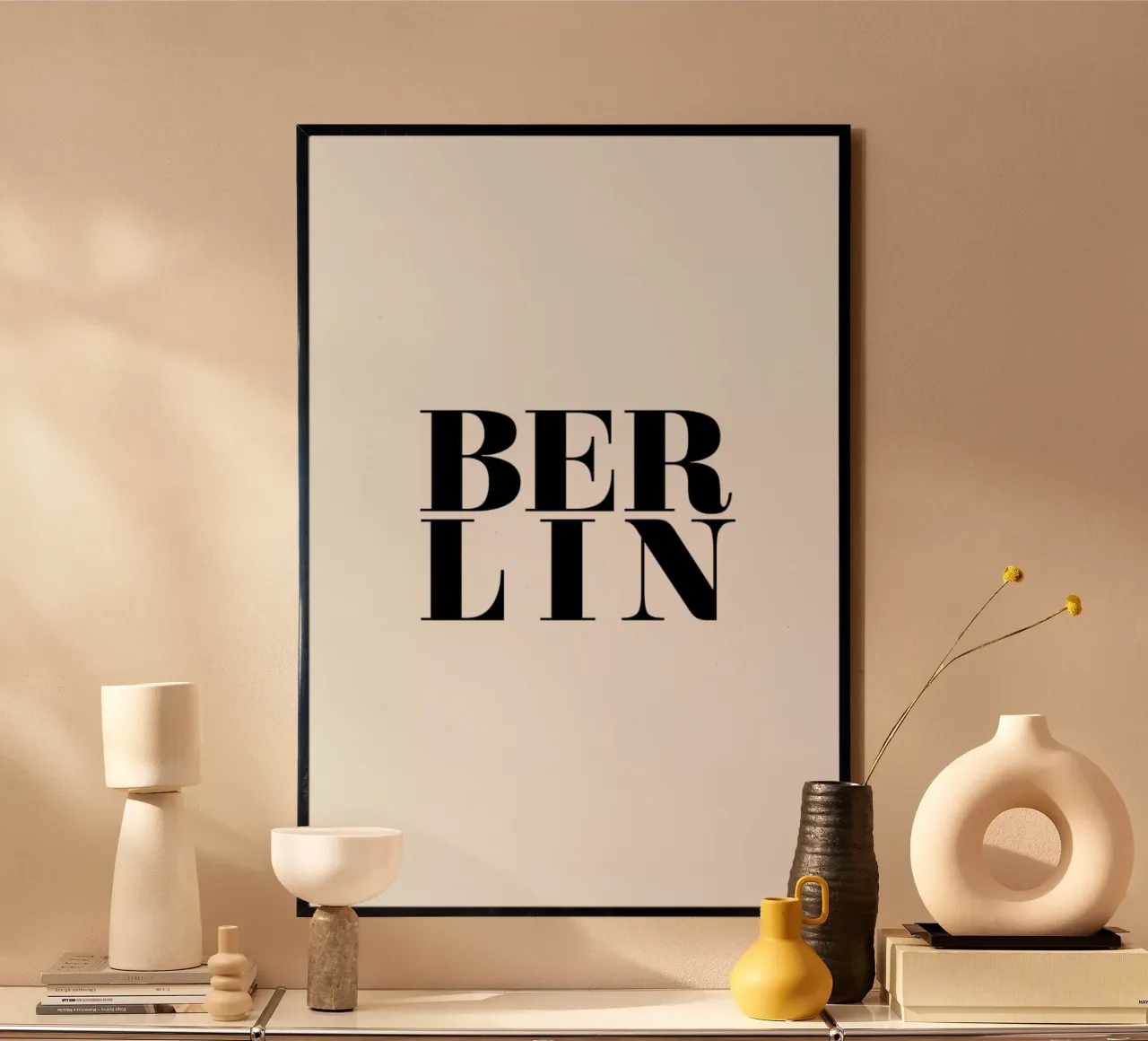 Berlin Typography poster da Ayleen