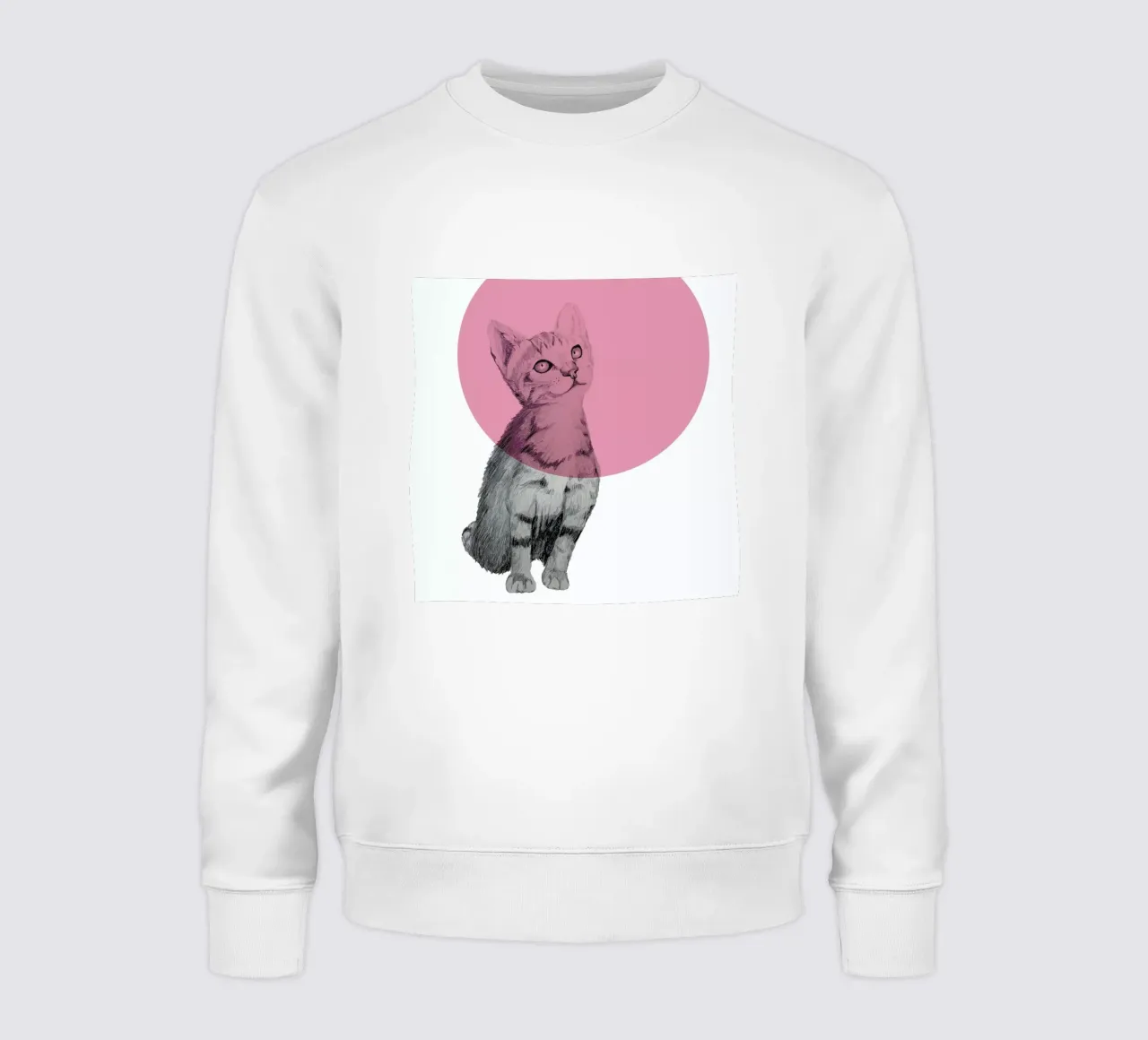 Cat sweatshirt van Morgan Kendall