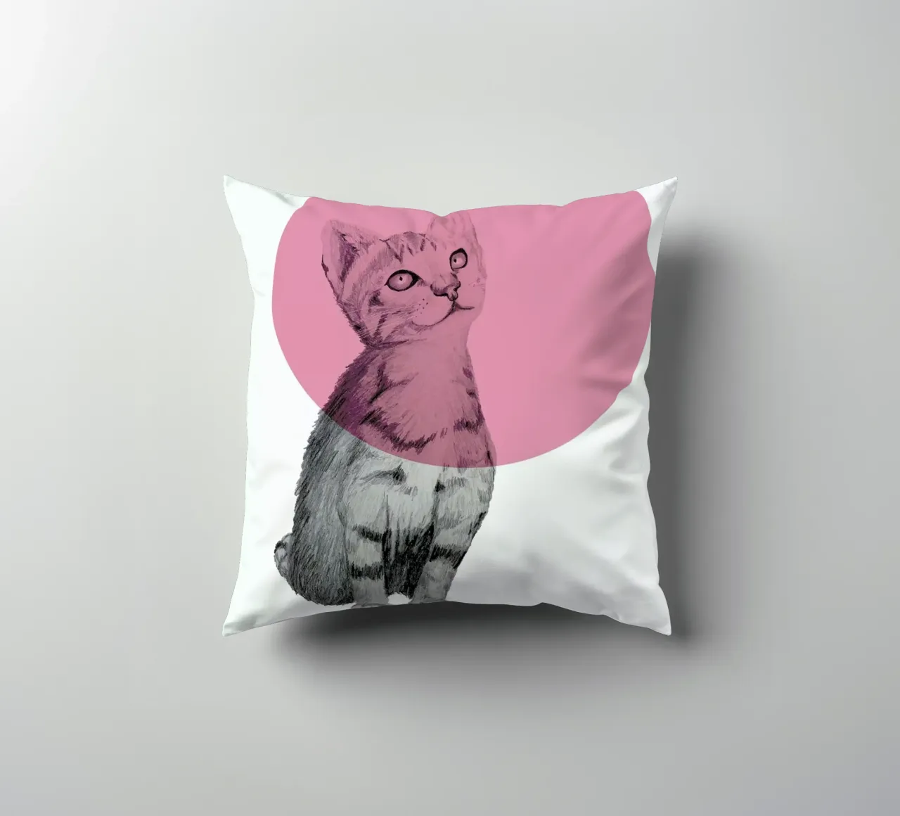 Cat cuscino da Morgan Kendall