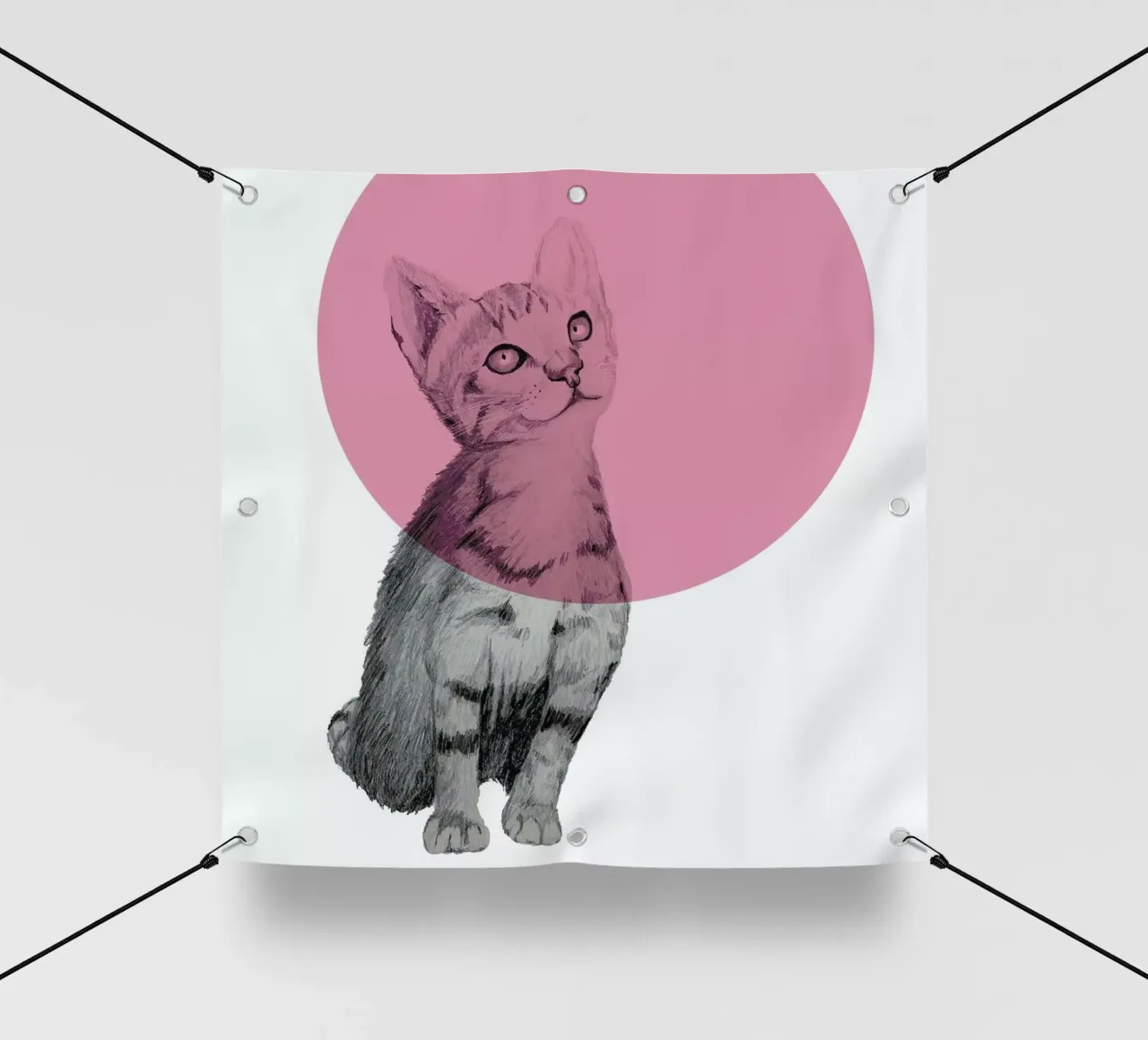 Cat telo in pvc da Morgan Kendall