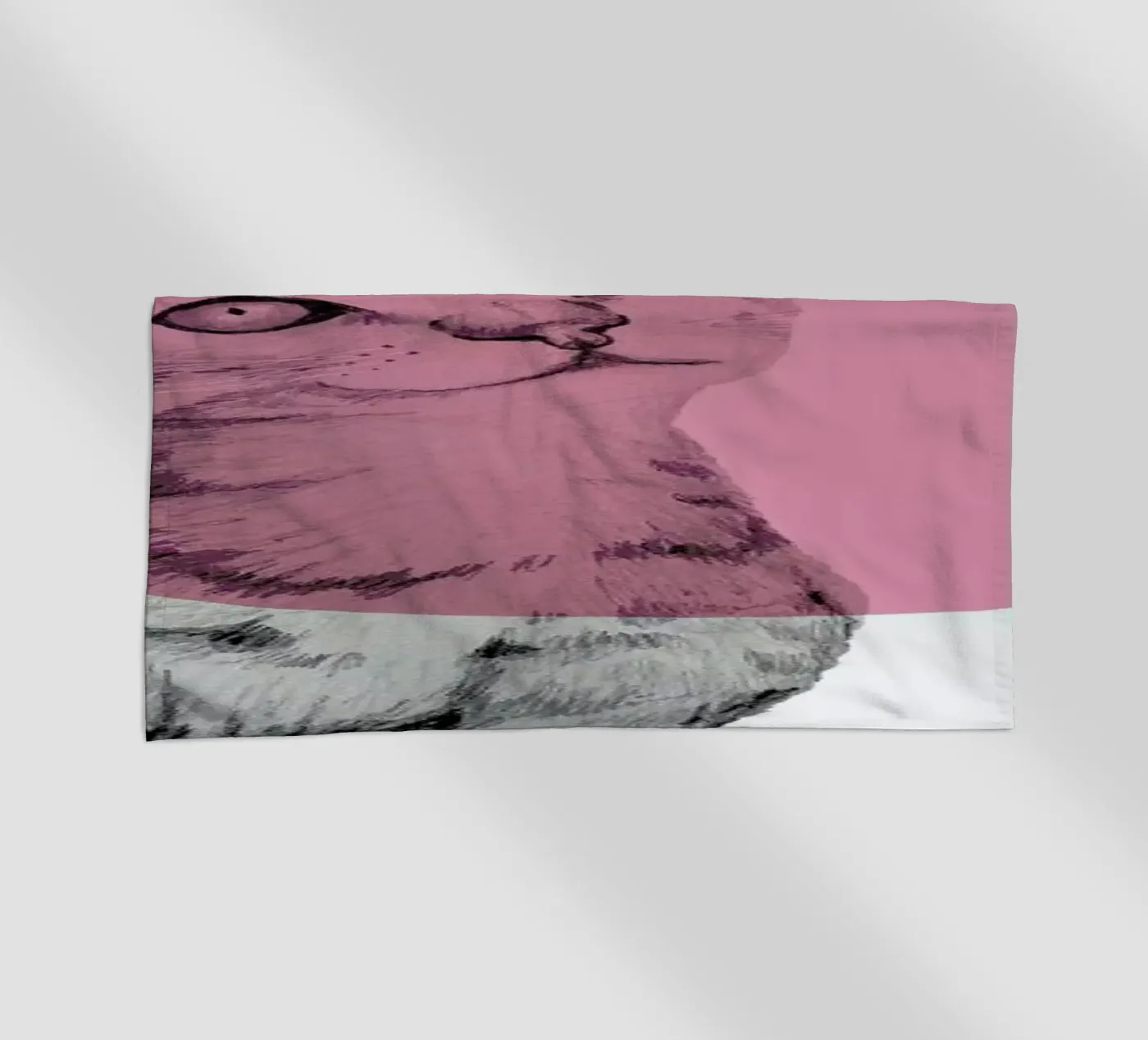 Cat serviette de plage de Morgan Kendall