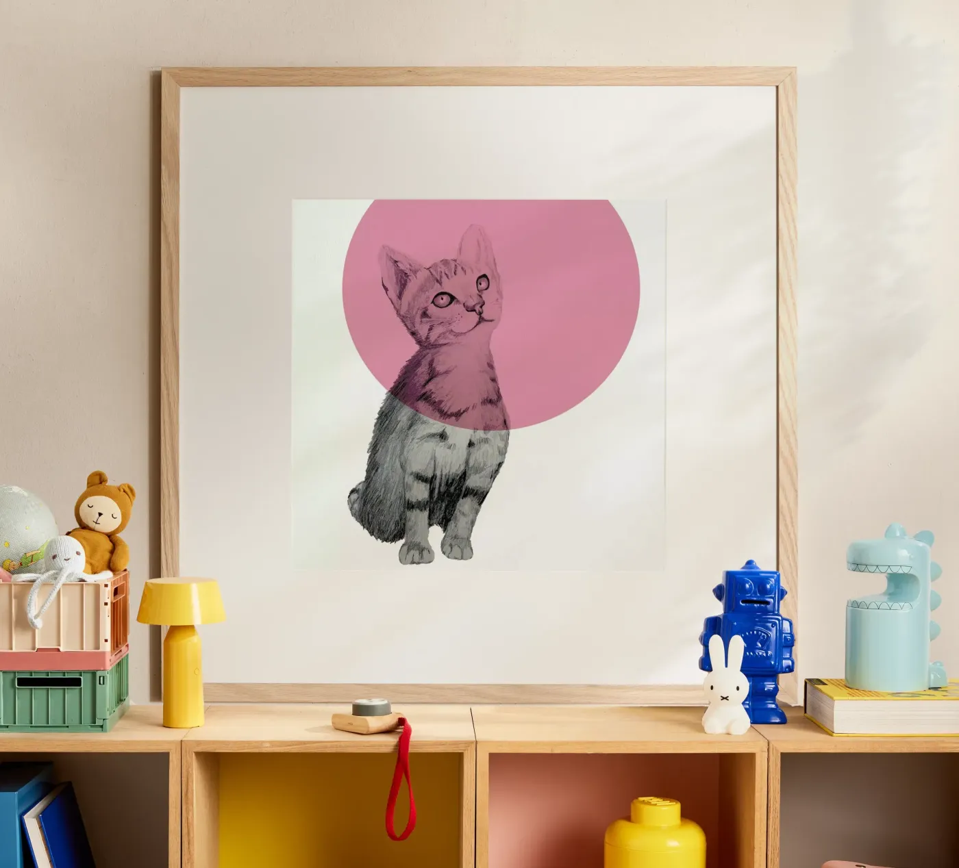 Cat Poster von Morgan Kendall