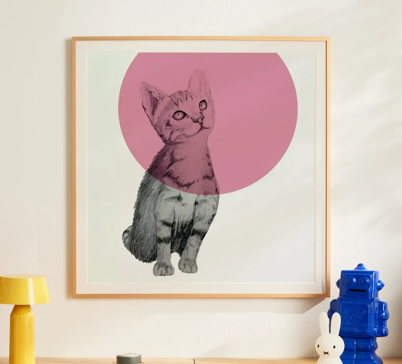 Cat Poster von Morgan Kendall