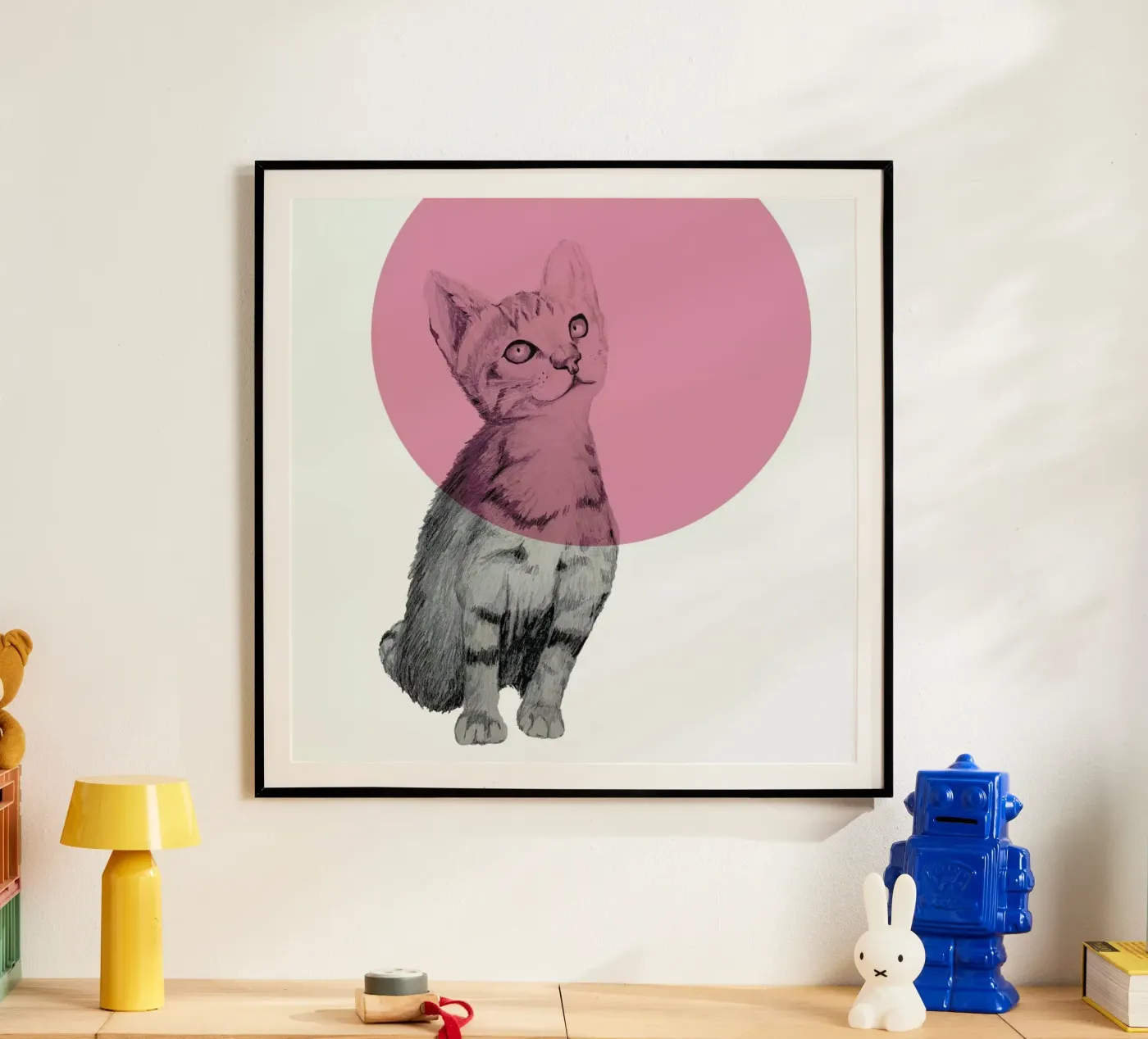 Cat Poster von Morgan Kendall