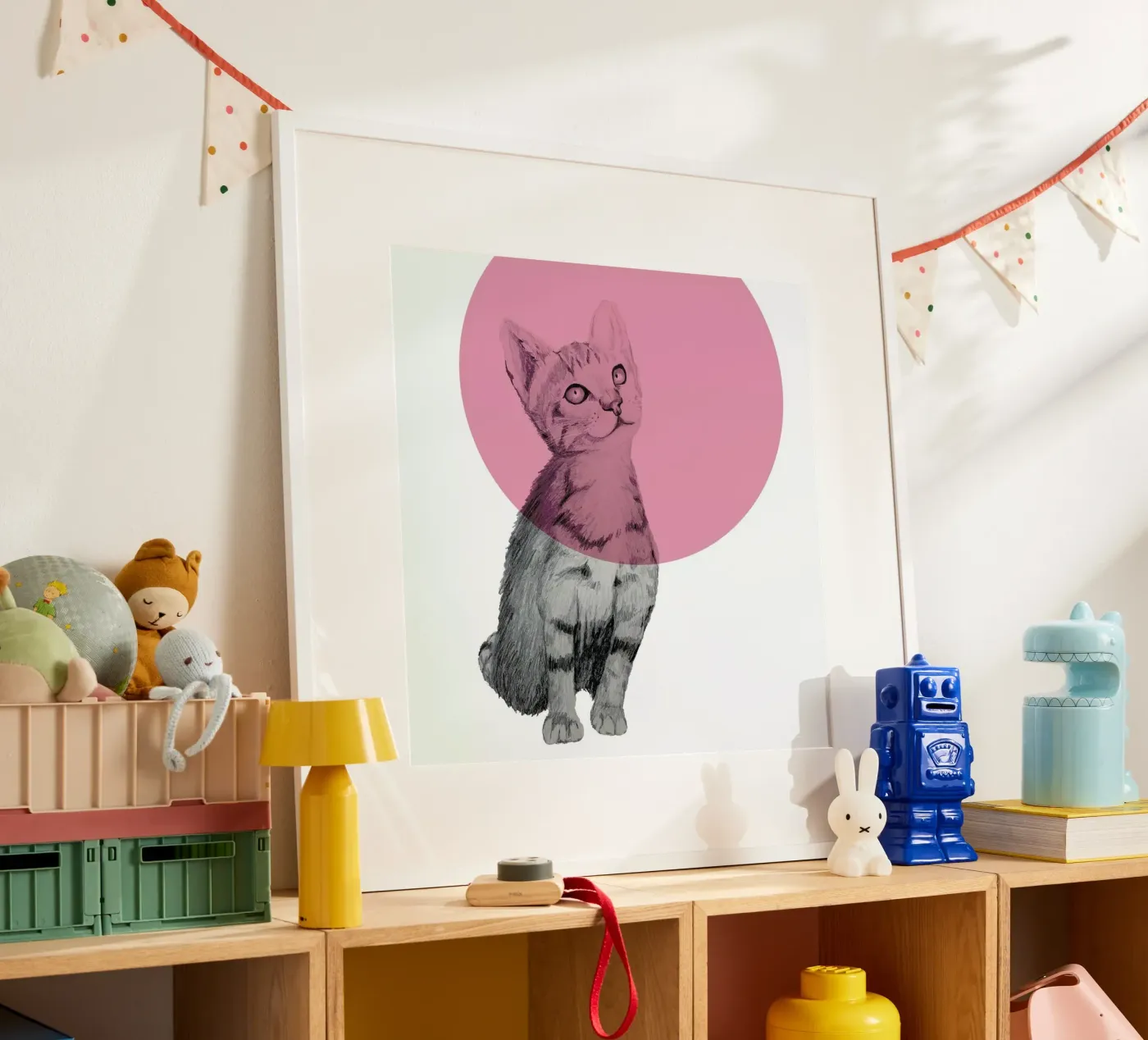 Cat Poster von Morgan Kendall