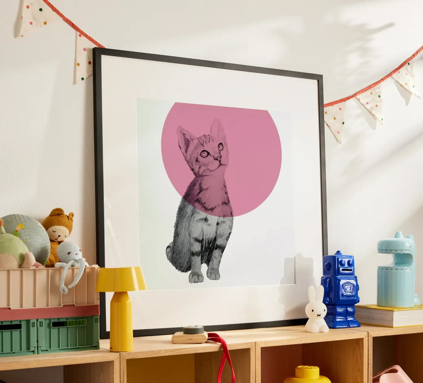 Cat Poster von Morgan Kendall