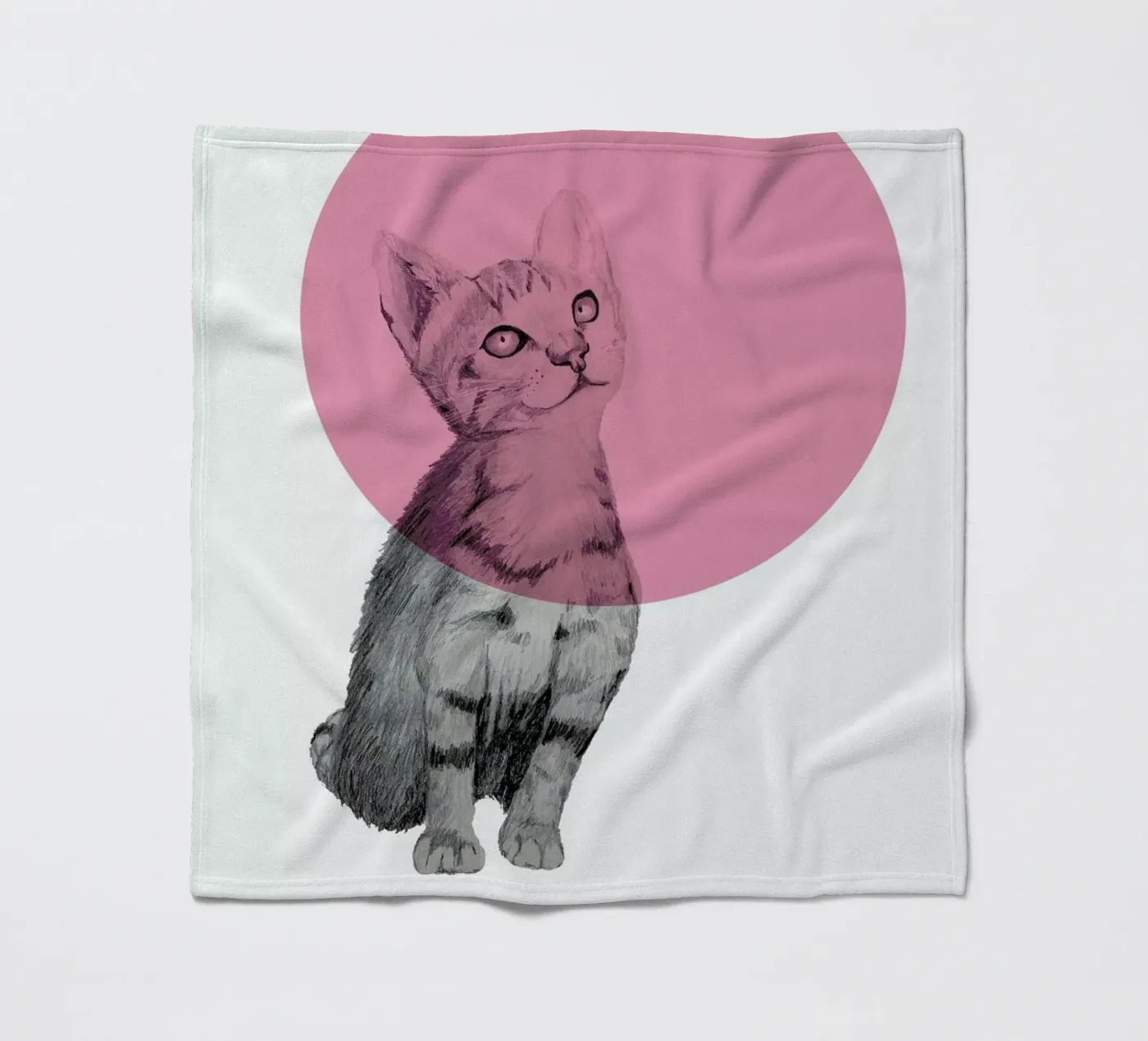 Cat Fleecedecke von Morgan Kendall