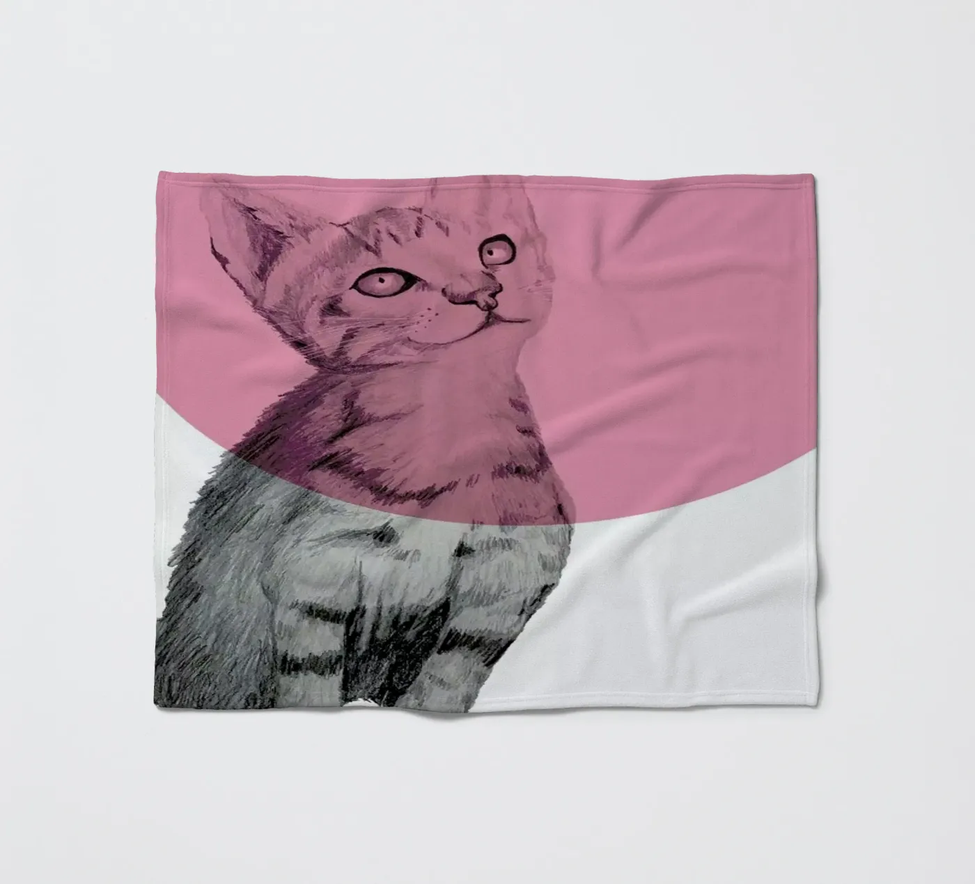 Cat Fleecedecke von Morgan Kendall