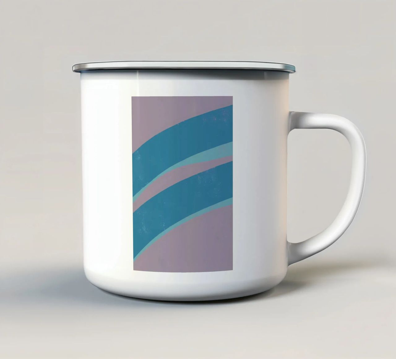Strisce tazza in smalto da Iracheta