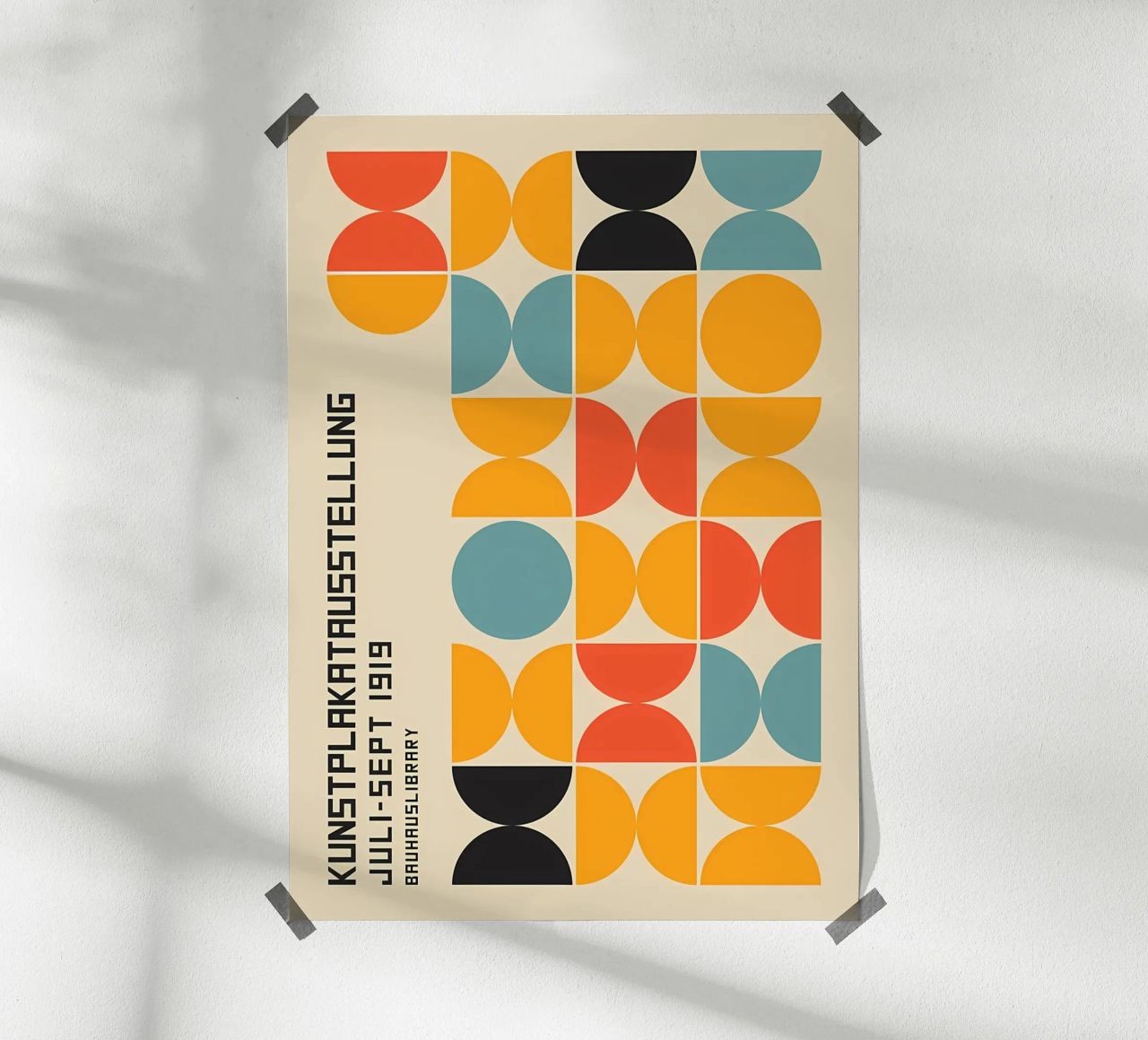 Bauhau Exhibitionr poster de Karraker