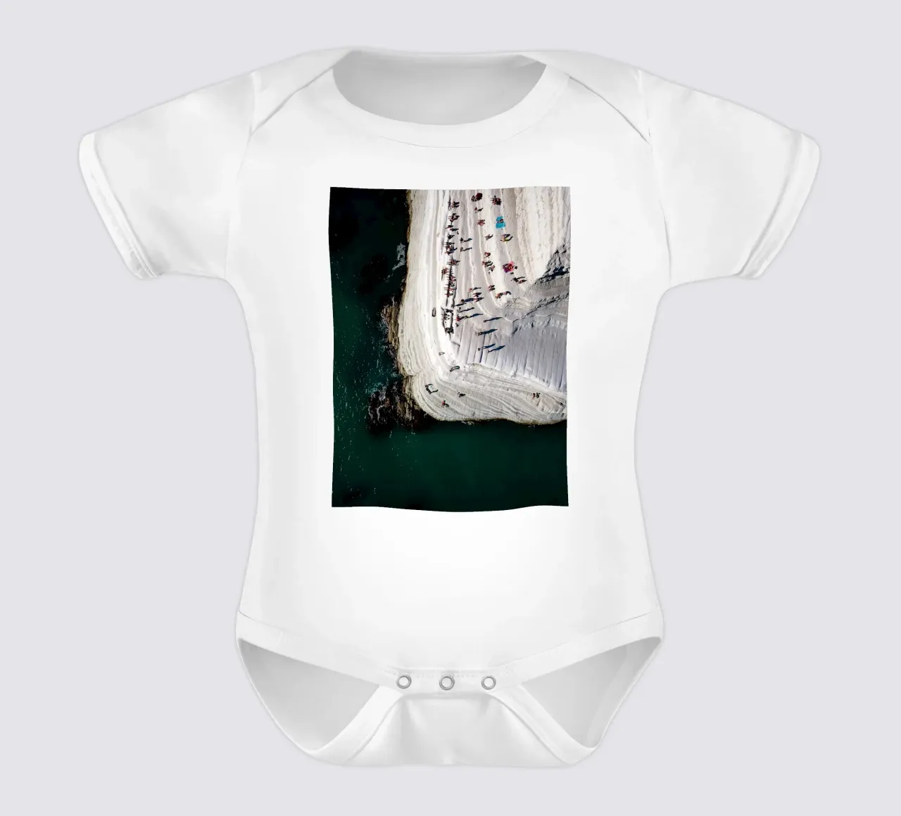 Sicily body neonato maniche corte da Framative