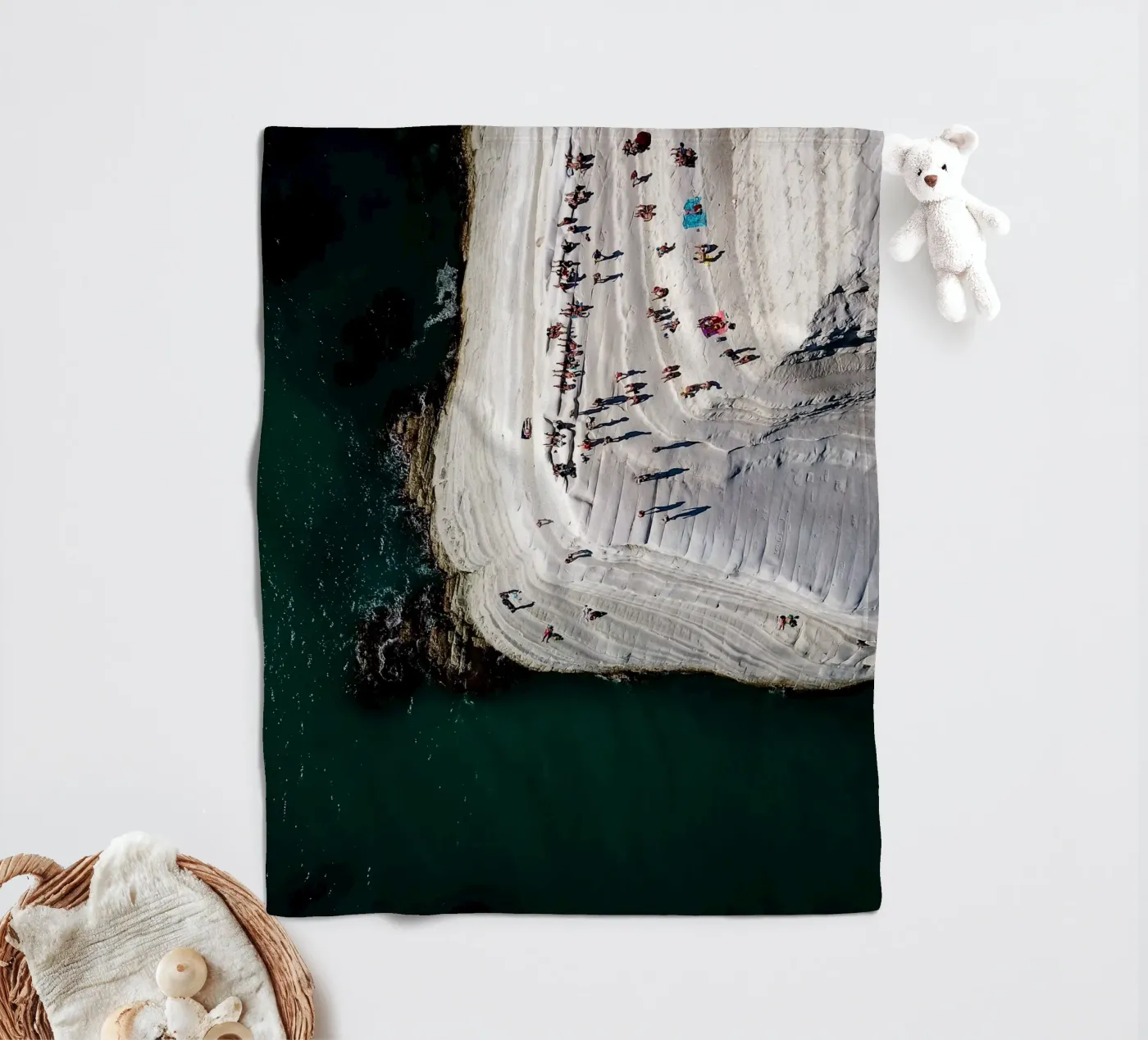 Sicily fleecedeken van Framative