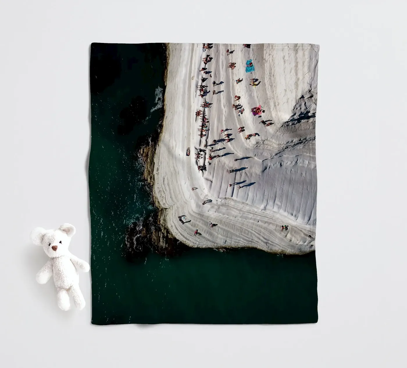 Sicily fleecedeken van Framative