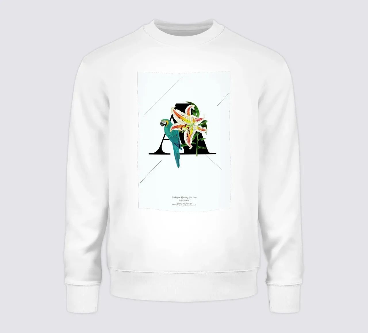 Botanical Alphabet - A sudadera de Froilein Juno