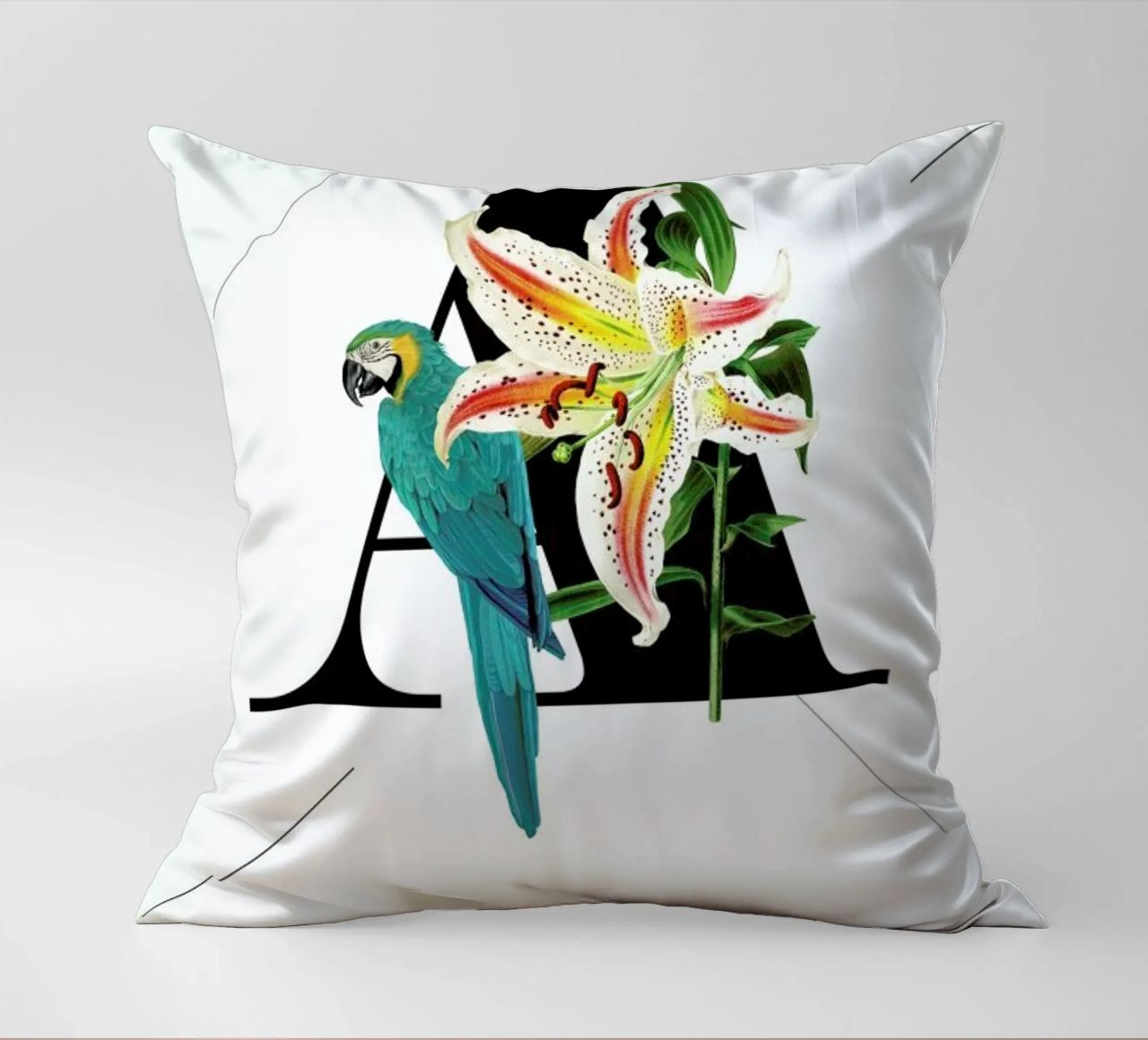 Botanical Alphabet - A kussen van Froilein Juno