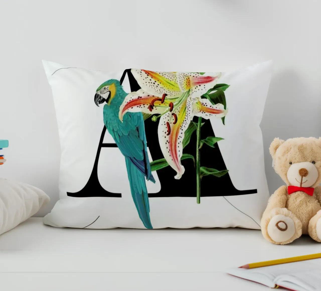 Botanical Alphabet - A cuscino da Froilein Juno