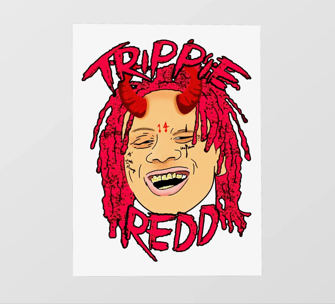 Trippie Redd Devil pellicola backlit da carswick