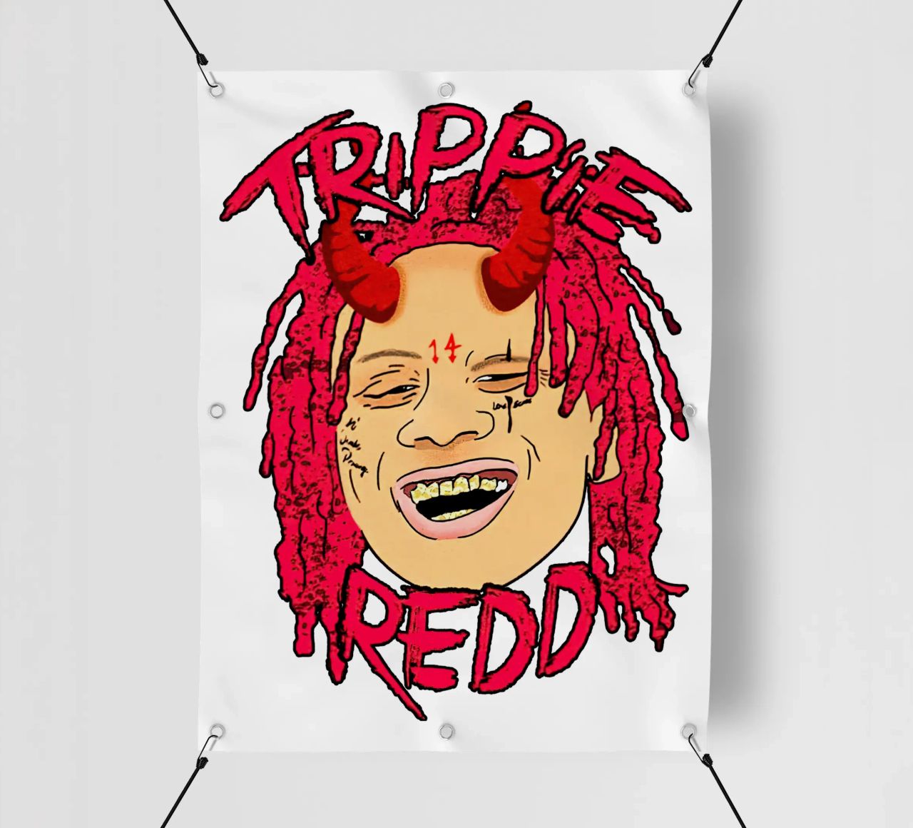 Trippie Redd Devil telo in pvc da carswick