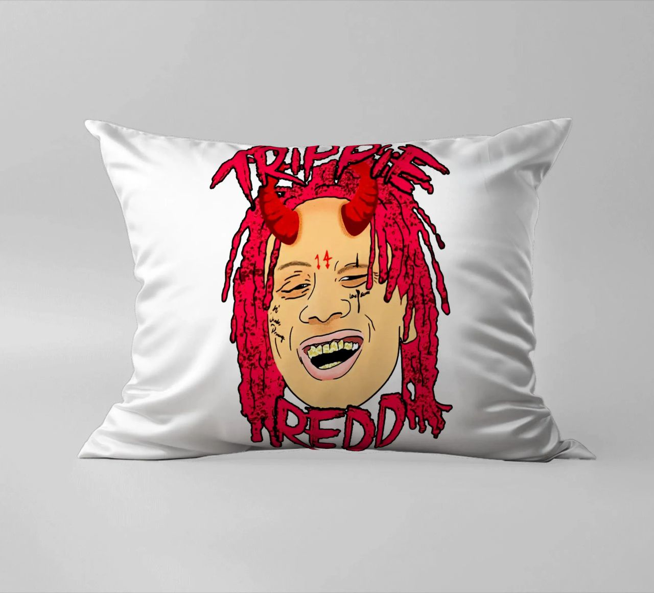 Trippie Redd Devil cuscino da carswick