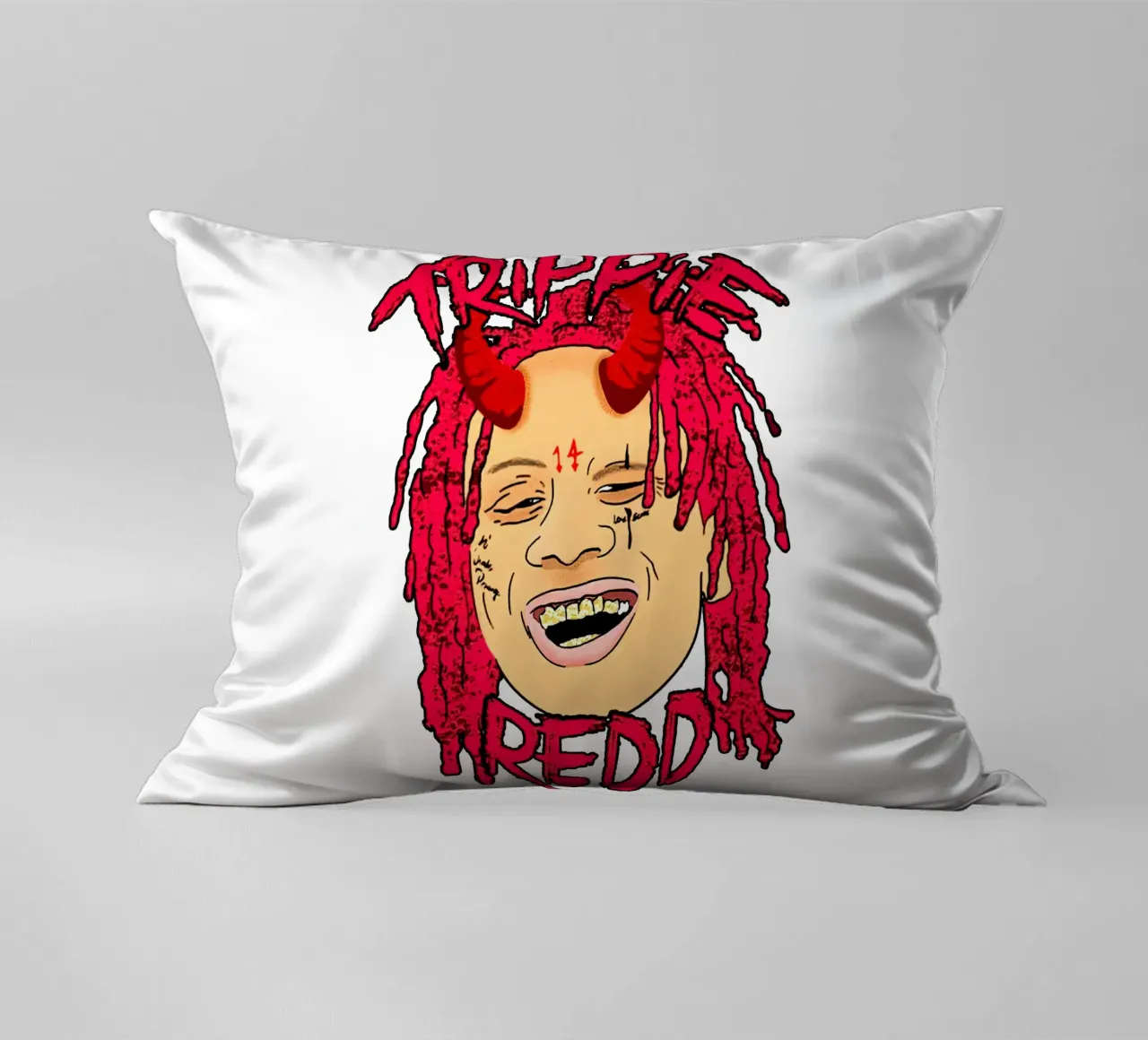 Trippie Redd Devil cuscino da carswick