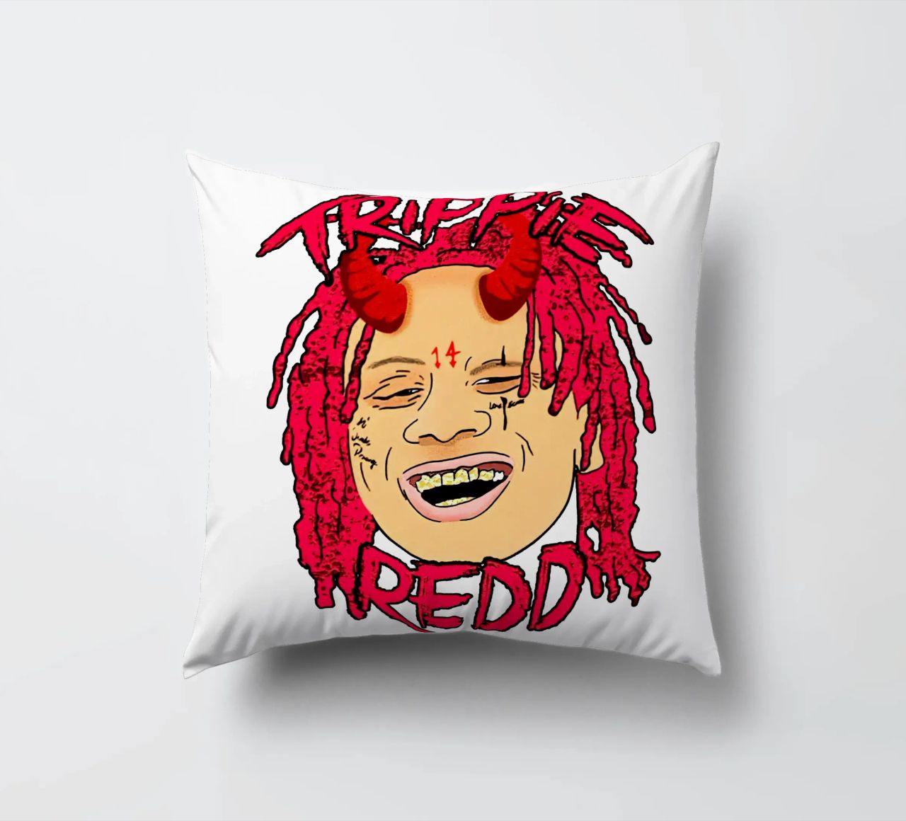 Trippie Redd Devil cuscino da carswick